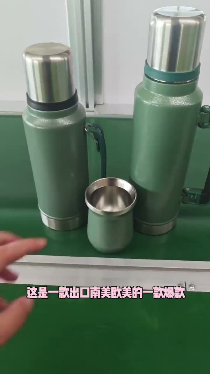 Insulated jug — vertical cut
